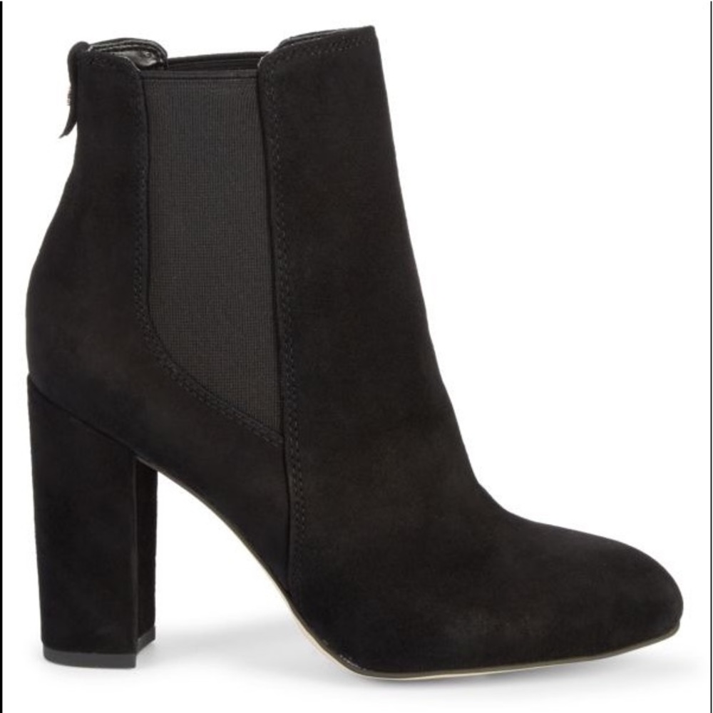 Black suede sam Edelman CASE booties